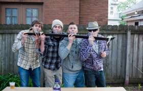 No Slopes Necessary: Chilling With the “Shot Ski” on College Campuses Everywhere