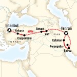 Northwest Christian Student Travel Istanbul to Tehran by Rail for Northwest Christian College Students in Eugene, OR