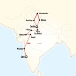 Student Travel Northern India & Rajasthan to Goa by Rail for College Students