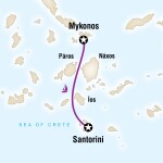 Student Travel Sailing Greece - Mykonos to Santorini for College Students