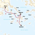 Student Travel Sailing Greece - Athens to Santorini for College Students