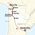 Virginia Wesleyan Student Travel Buenos Aires to La Paz Adventure for Virginia Wesleyan College Students in Norfolk, VA