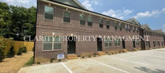 Lee Housing **Newly Constructed Townhome! for Lee University Students in Cleveland, TN