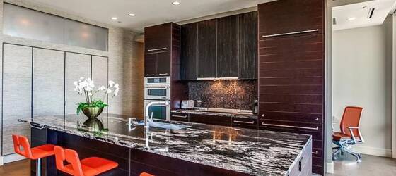 SMU Housing Fully Furnished High Rise Condo Part of W Hotel for Southern Methodist University Students in Dallas, TX