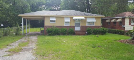 CVCC Housing 2 BR, 1 BA BRICK RANCH HOME WITH DRIVEWAY AND ATTACHED CARPORT for Chattahoochee Valley Community College Students in Phenix City, AL